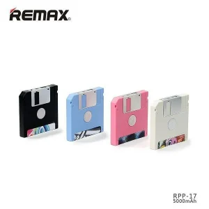 REMAX RPP-17 Ultra Slim Power Bank 5000mAh USB Floppy Disk